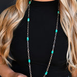 Multi Way Turquoise Necklace-Necklaces-West & Co-cmglovesyou