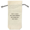 Wine Bags-wine carrier bag-Sugarboo-Here's to the Nights-cmglovesyou