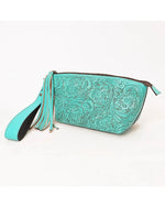 Wristlet Bag-Sling Bag-American Darling-Turquoise-cmglovesyou