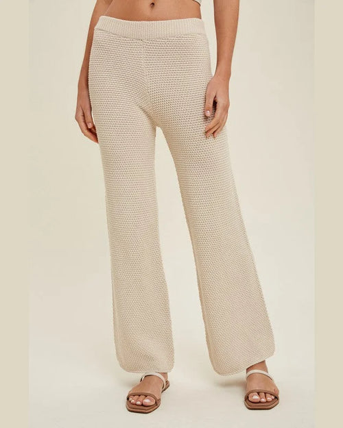 Textured Sweat Pants-Pants-Wishlist-Small-Natural-cmglovesyou