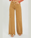 High Rise Wide Pants-Pants-Risen Jeans-3-Mocha-cmglovesyou