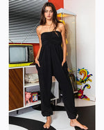 Strapless Jogger Jumpsuit-Jumpsuit-Bucketlist-Small-Black-cmglovesyou