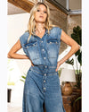 Denim Jumpsuit-Jumpsuit-Bucketlist-Small-Dark Denim-cmglovesyou