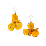 Florence Earrings-Earrings-Tagua by Soraya-Yellow-cmglovesyou