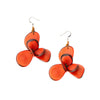 Florence Earrings-Earrings-Tagua by Soraya-Poppy Coral-cmglovesyou