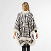 Everleigh Wrap-outerwear-tgbBRANDS:Coco+Carmen,Whispers-Cream/Black-OS-cmglovesyou