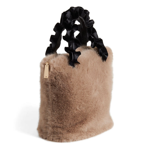 Fur Wristlet-Accessories-tgbBRANDS:Coco+Carmen,Whispers-Tan-cmglovesyou