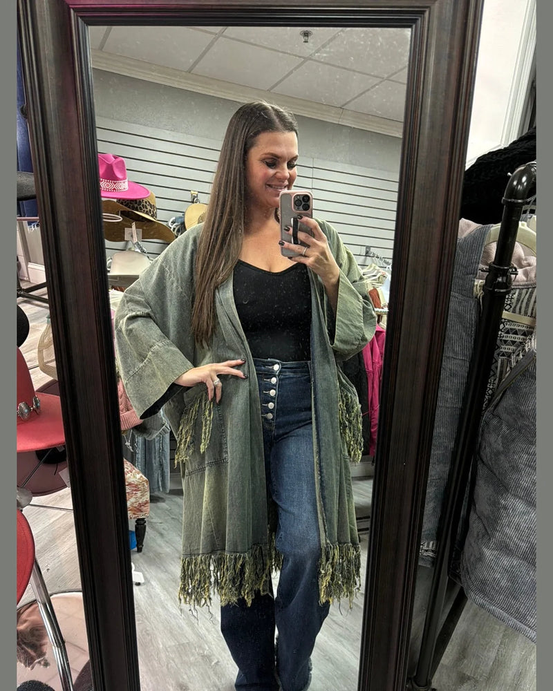 Denim Winds Duster-Duster-Jaded Gypsy Wholesale-One Size-cmglovesyou