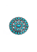 Turquoise Cluster Ring-Rings-West & Co-cmglovesyou