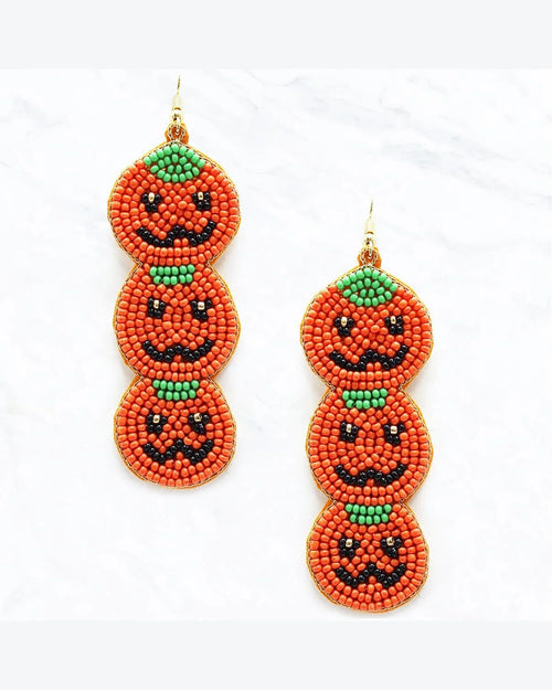 Jack O'Lantern Earrings-Earrings-Suzie Q USA-cmglovesyou