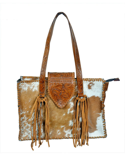 Hair On Hide Tote-Handbags-Rafter T Ranch Company-cmglovesyou