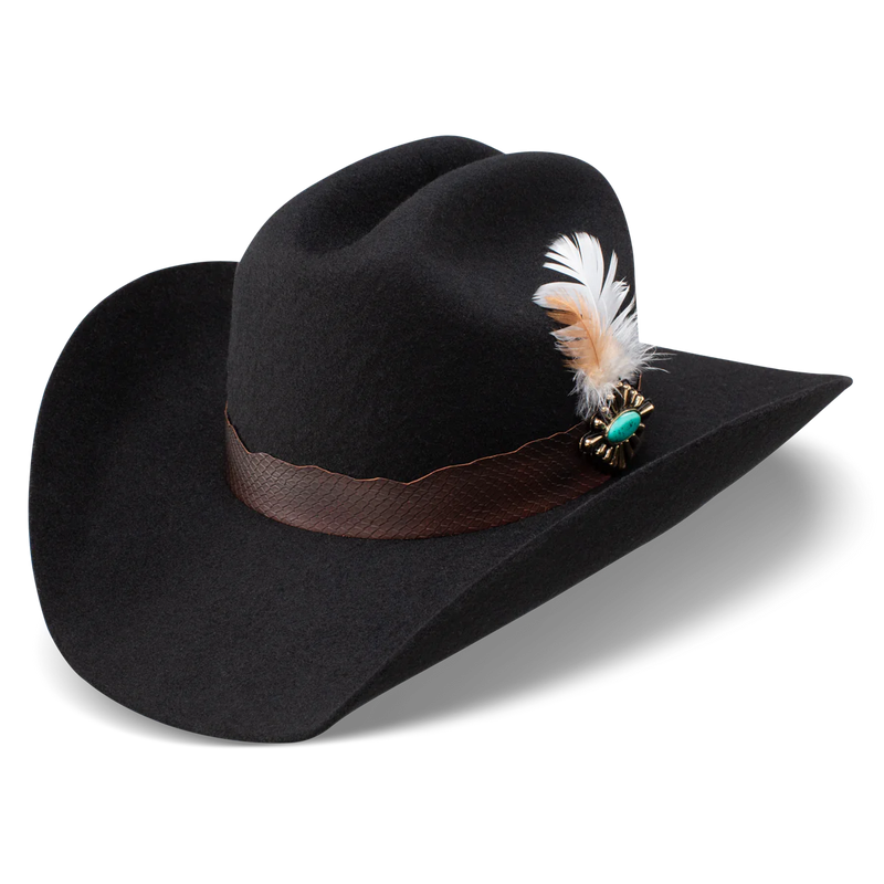 Charlie 1 Horse Saddle Up Wool Hat-Hats-Hatco-Black-Small-cmglovesyou