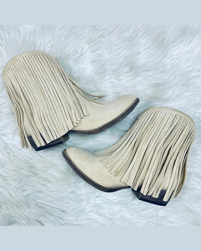 Trippier Fringe Bootie-Booties-Very G-Cream-6-cmglovesyou