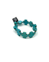 Turquoise Cross Bracelet-Bracelets-Jennifer Ponson-Small-cmglovesyou