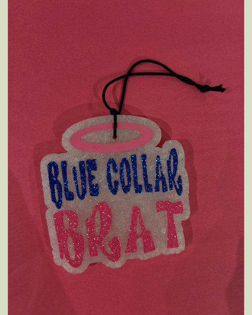 Blue Collar Brat Car Freshie-Air Fresheners-Shop Miss S-Pink/Blue-Butt Naked-cmglovesyou