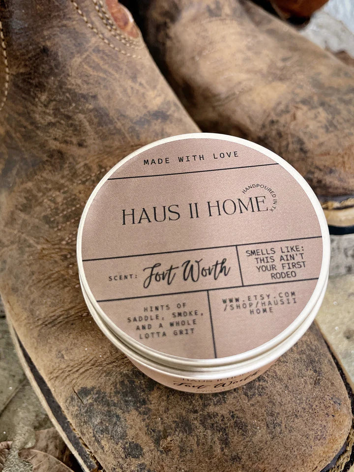 Fort Worth Travel TIn-Candles-Haus2HomeTX-cmglovesyou