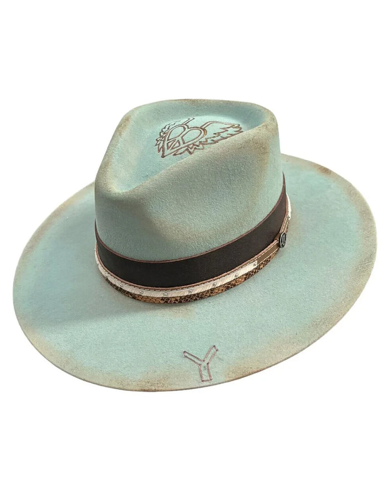 Rebel Wool Hat-Hats-Hatters Of America-Small-Aqua-cmglovesyou