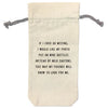 Wine Bags-wine carrier bag-Sugarboo-If I Ever go Missing-cmglovesyou