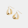 Flat Teardrop Earrings-Jewelry-tgbBRANDS:Coco+Carmen,Whispers-Gold-cmglovesyou