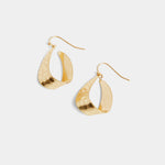 Flat Teardrop Earrings-Jewelry-tgbBRANDS:Coco+Carmen,Whispers-Gold-cmglovesyou