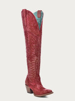 Tall Distressed Embroidered Boot-Boots-Corral Boots-6-cmglovesyou