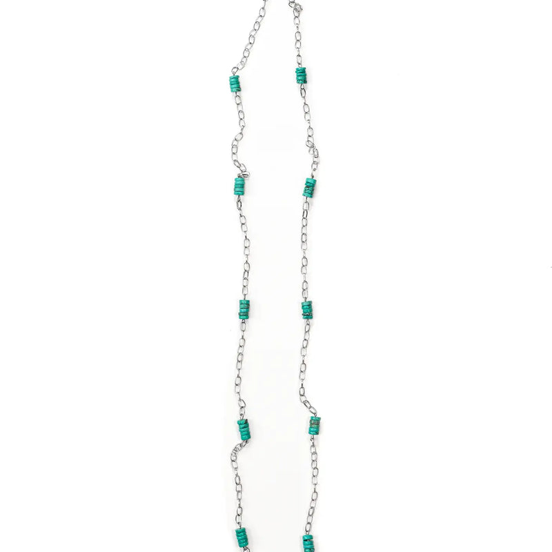 Multi Way Turquoise Necklace-Necklaces-West & Co-cmglovesyou