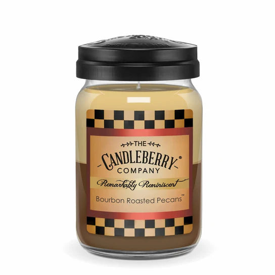 Candleberry Company Large Candles-Candles-CandleBerry Company-Large Jar-Bourbon Roasted Pecans-cmglovesyou