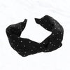 Tiny Bead Headband-headband-Suzie Q USA-Black-cmglovesyou