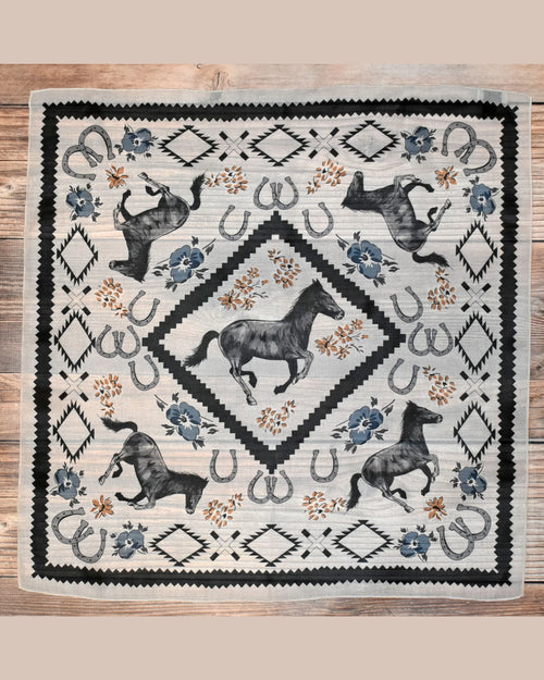 Dixie Horse Scarf-Shawl-Tasha Polizzi-cmglovesyou