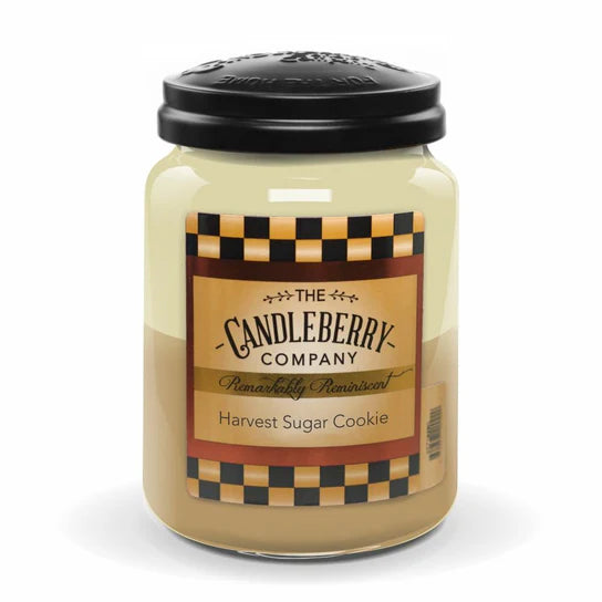 Candleberry Company Large Candles-Candles-CandleBerry Company-Large Jar-Harvest Sugar Cookie-cmglovesyou