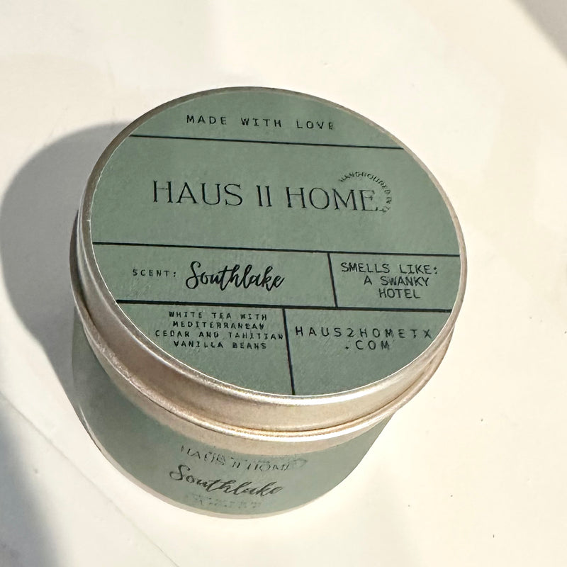 Southlake Travel Tin-Candles-Haus2HomeTX-cmglovesyou