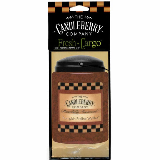 Candleberry Company Car Fresheners-Candles-CandleBerry Company-Pumpkin Praline Waffles-cmglovesyou