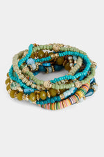 Bracelet Stack-Jewelry-tgbBRANDS:Coco+Carmen,Whispers-Olive/Turqoise-cmglovesyou