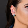 Concho Turquoise Earrings-Earrings-West & Co-cmglovesyou