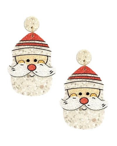 Santa Claus Earrings-Earrings-What's Hot Jewelry-cmglovesyou