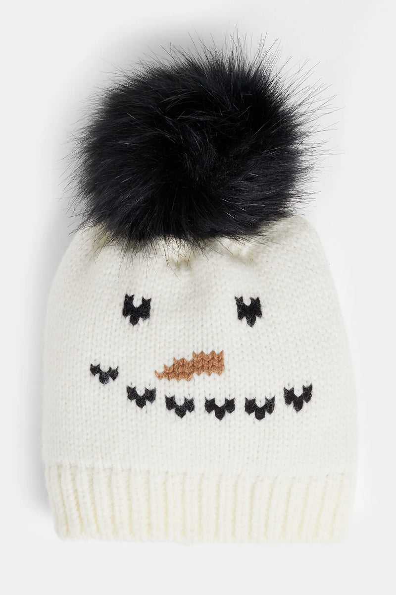 Winter Beanies-Beanies-tgbBRANDS:Coco+Carmen,Whispers-Snowman-cmglovesyou