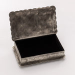 Stamped Concho Box-treasure box-J Alexander Rustic Silver-cmglovesyou