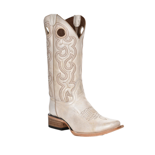 Pearl Cutout Boots-Boots-Corral Boots-Pearl Beige-7-cmglovesyou